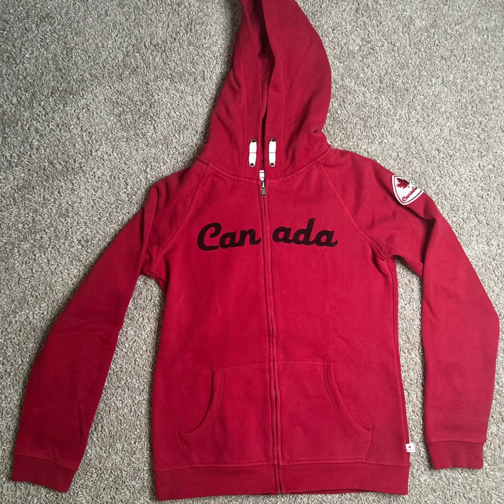 Canada Red Kids Hoodie